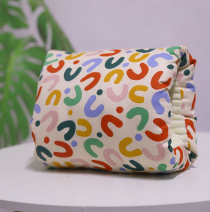 Coussin d’allaitement ajustable en coton – soutien du bras pour bébé et parent