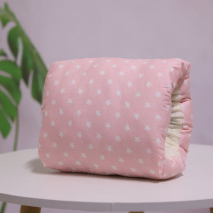 Coussin d’allaitement ajustable en coton – soutien du bras pour bébé et parent