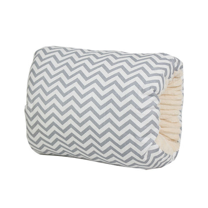 Coussin d’allaitement ajustable en coton – soutien du bras pour bébé et parent